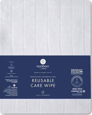 Texpol PIELUSZKA BAMB.30X30 CLASSIC BIAŁY 170G GAT1