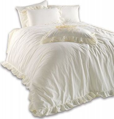 Darymex Pościel bawełniana SNOW WHITE/160x200(P) STONEWASHED