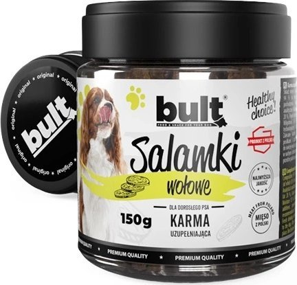 BULT Bult Salamki wołowe dla psa 150g