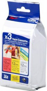 Brother Tapes TZ231 / TZ431 / TZE31M3 (3 x black on white)