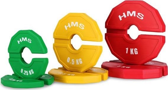 TSN ZESTAW TALERZY TYPU NAKŁADKA 2 x 0.25 - 1 KG (3.5 KG) HMS