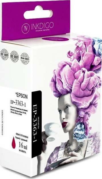 Tusz Epson Tusz INKDIGO do ESPON T3363,33 XL Magenta
