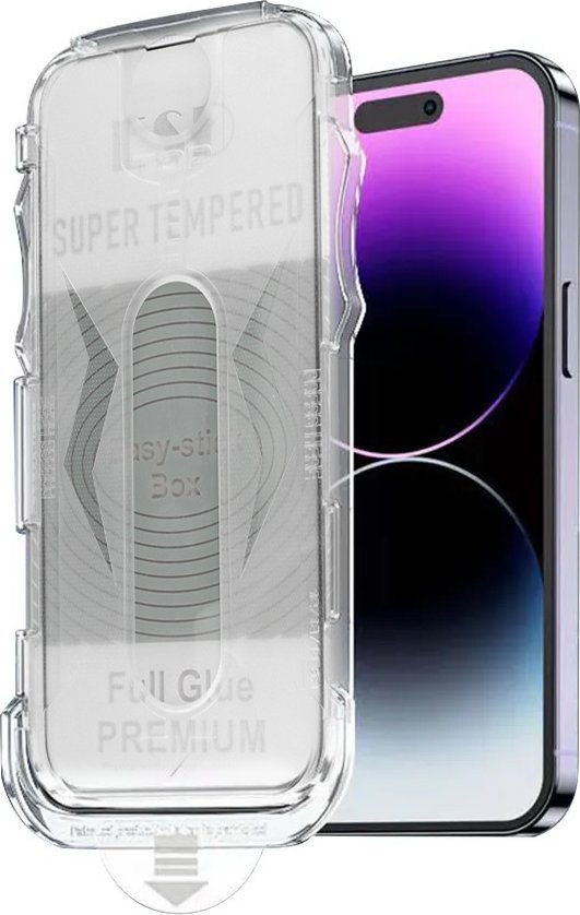 Braders Szkło Hartowane Full Glue Easy-Stick Braders do iPhone 11 Pro Czarny