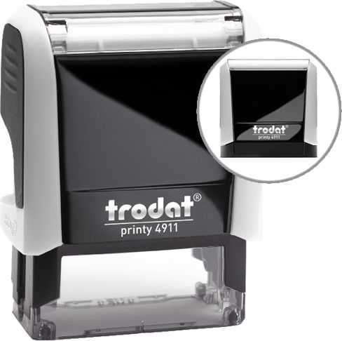 Trodat PIECZĄTKA TRODAT 4911 38/14MM BIAŁA 44380