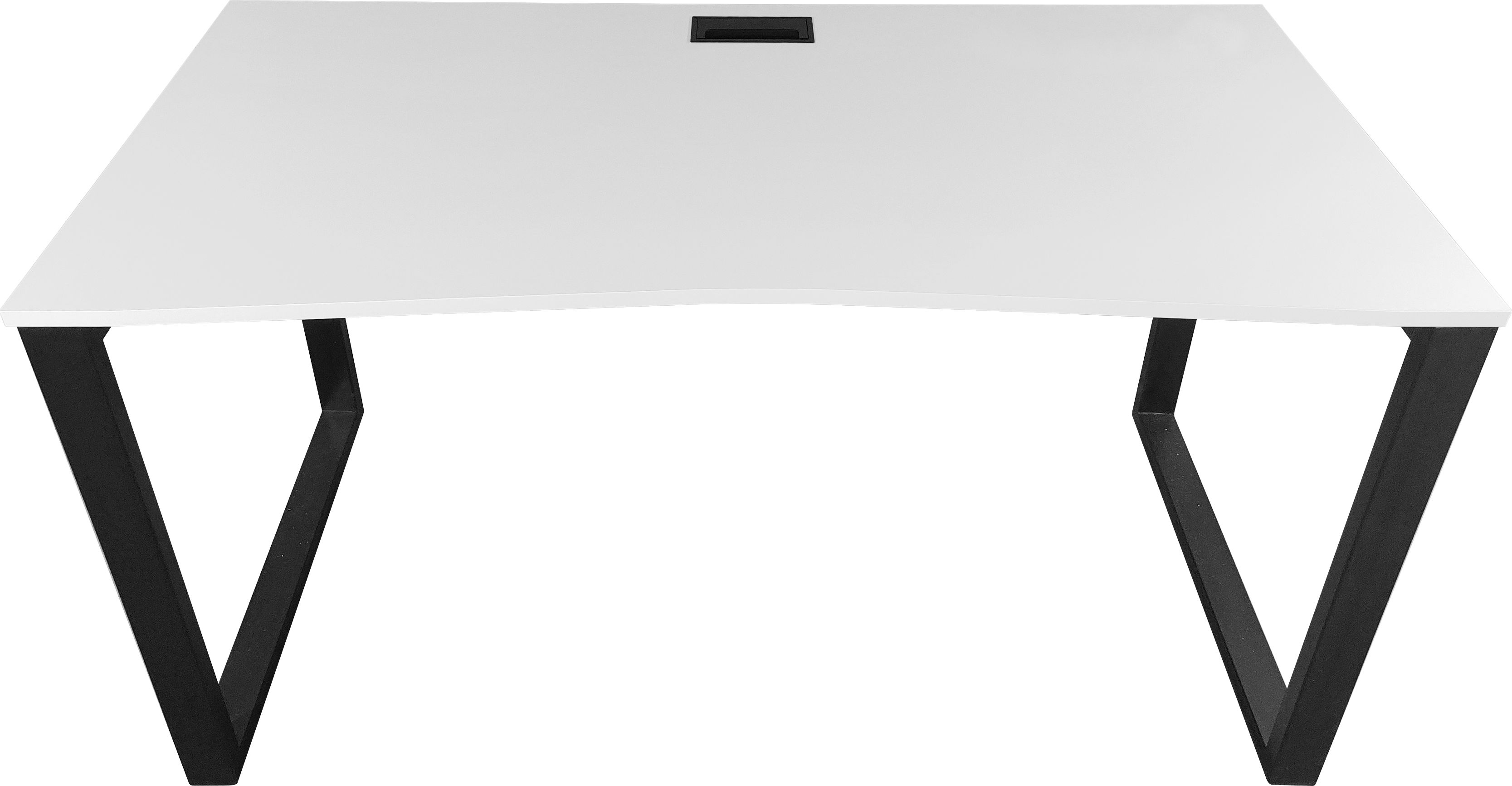 Biurko Zdesk Loft Biało-Czarne 138 cm x 68 cm