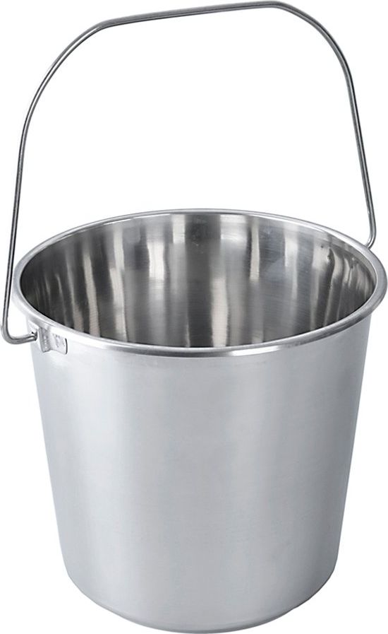 Orion Wiadro stalowe nierdzewne do żywności 8L uniwersalny