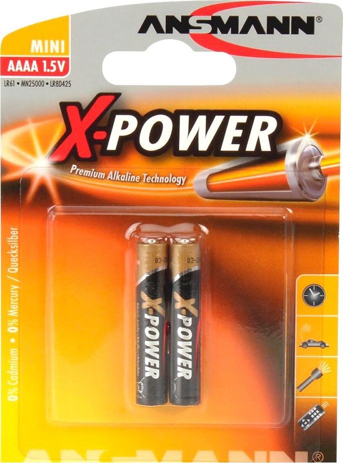 Ansmann Bateria X-Power AAAA 2 szt.