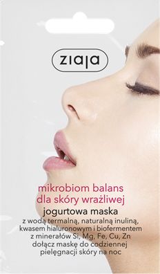 Ziaja Mikrobiom Balans maseczka jogurtowa 7ml
