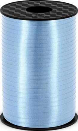 Party Deco Wstążka plastikowa do dekoracji błękitna, 5 mm uniwersalny