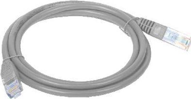 Alantec Patch-cord S/FTP kat.6A LSOH 3.0m szary (KKS6ASZA3.0)