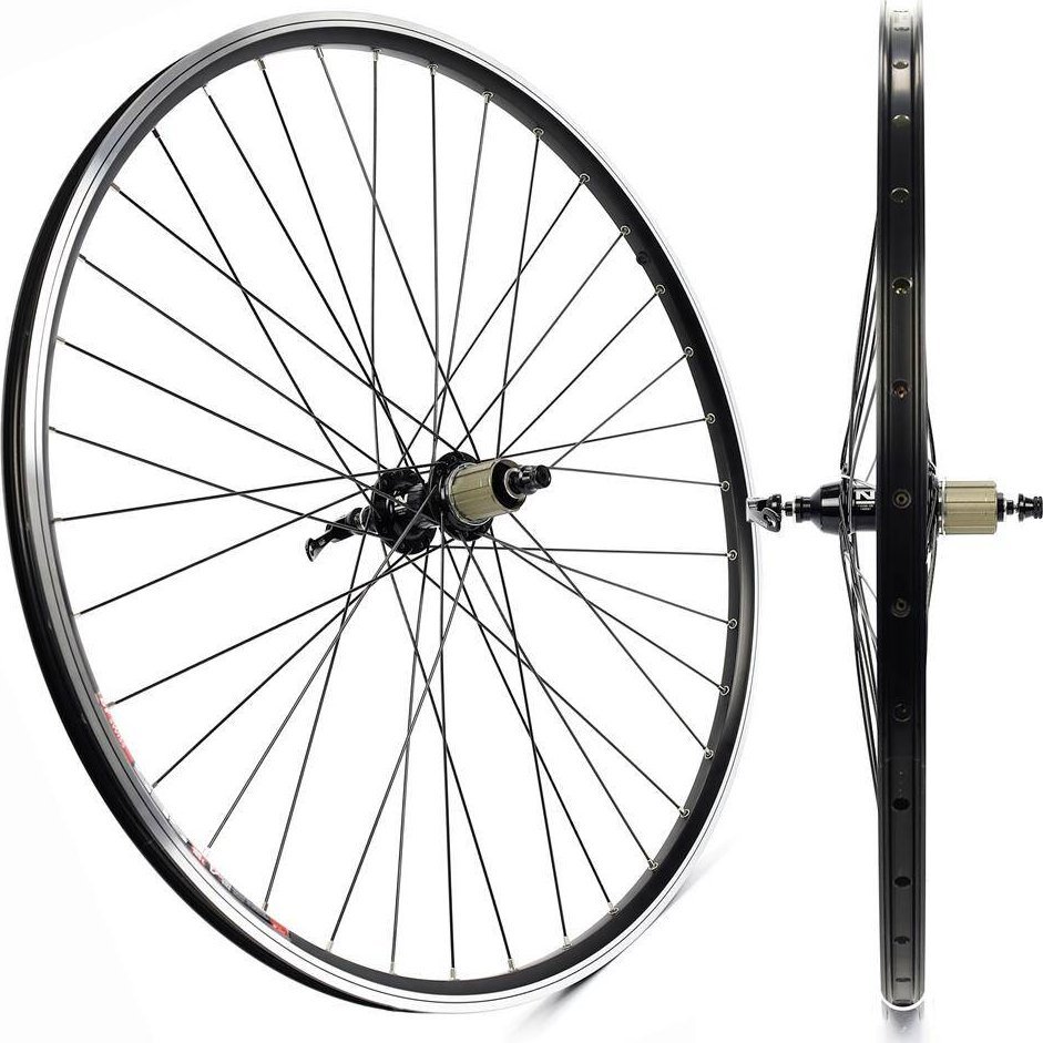 DT Swiss Tylne koło rowerowe 28", 36 szprych, Novatec F162SB, DT Swiss 535, CnSpoke, V-brake