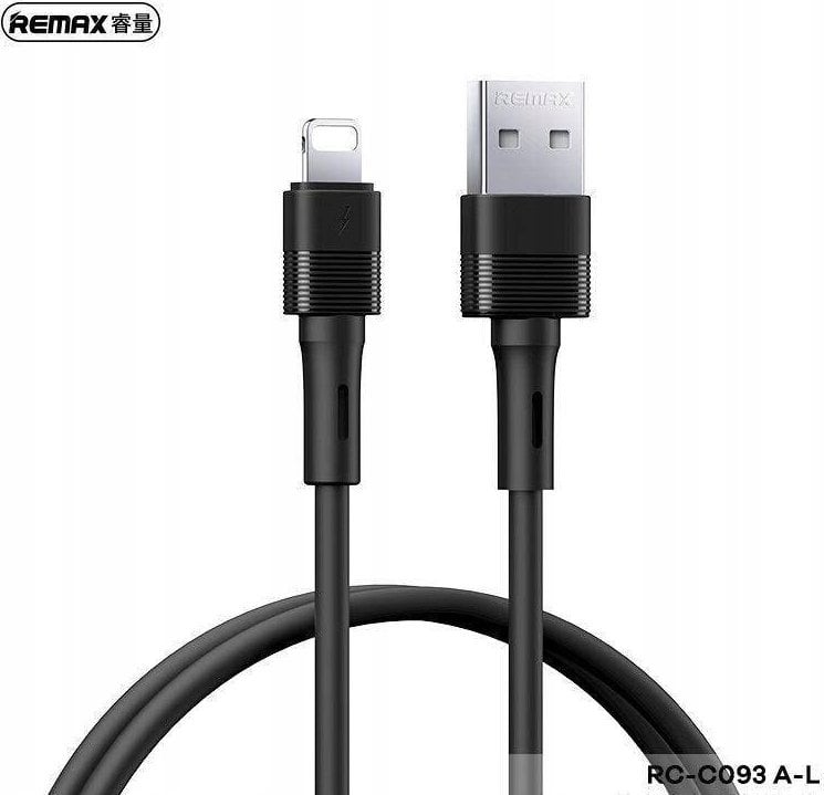 Kabel USB Remax Lightning - 1 m Różowy