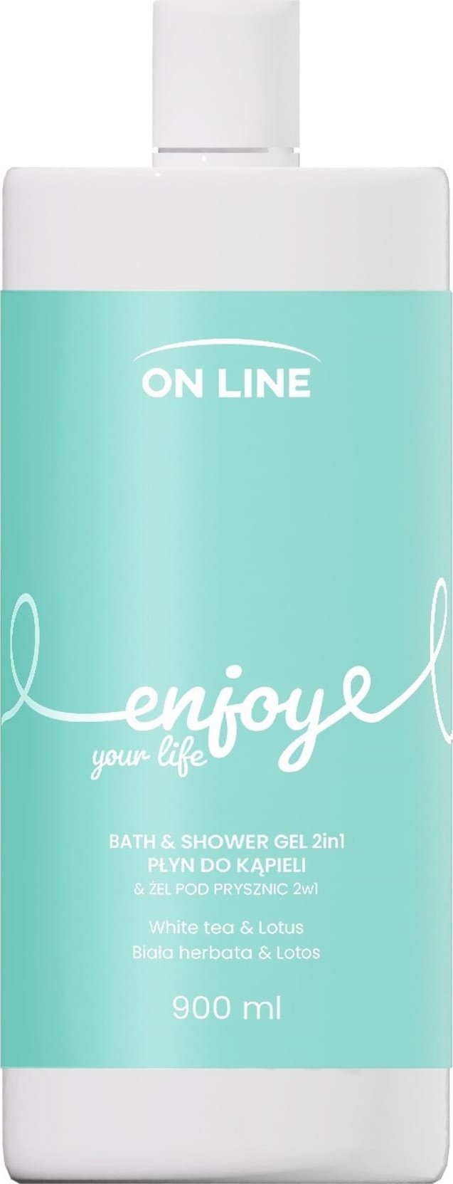 On Line ON LINE Emocje Żel i płyn do kąpieli 2w1 Enjoy 900 ml
