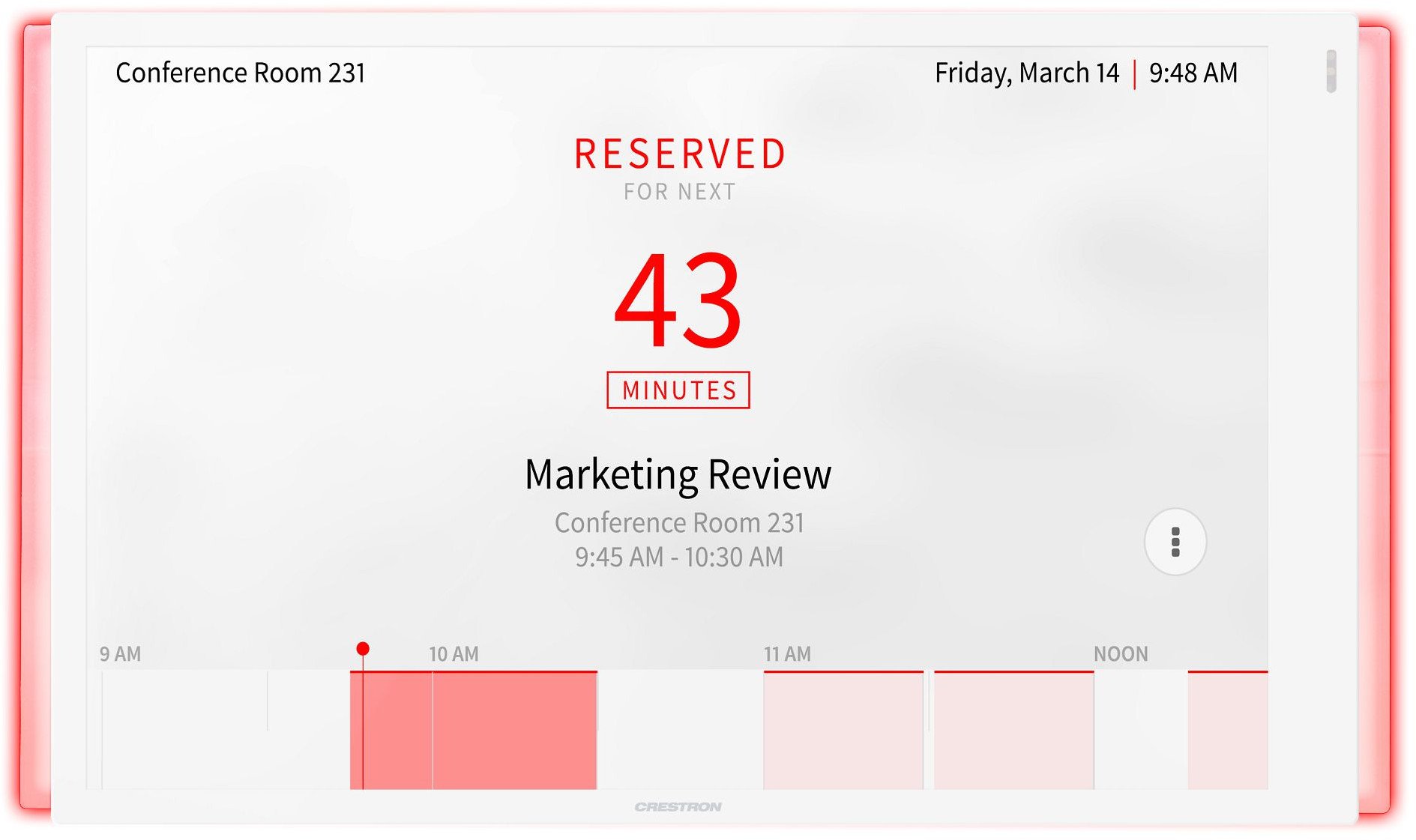 Crestron TSS-1070-W-S-LB KIT, White, 0 - 40 °C, 10 - 95%, TFT, 25.6 cm (10.1"), 1920 x 1200 pixels