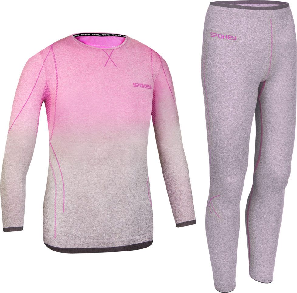 Spokey Zestaw dziecięcej bielizny termoaktywnej ELSA Spokey Rozmiar 122-128 cm