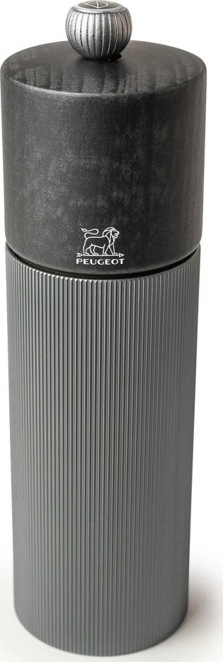 Młynek do przypraw Peugeot Peugeot Line wood/aluminium salt mill 18 cm graphite