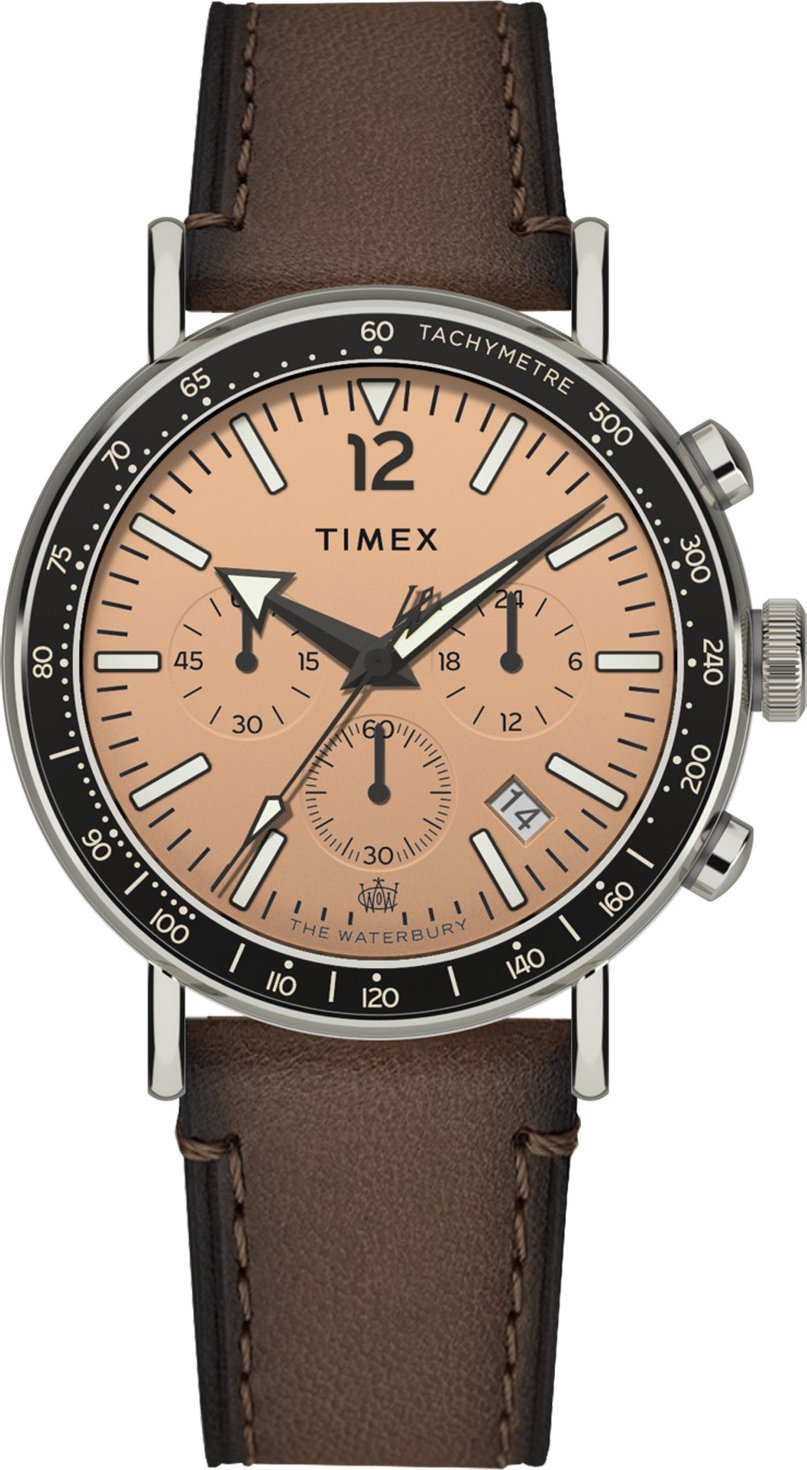Zegarek Timex Zegarek męski Timex TW2W47300 brązowy