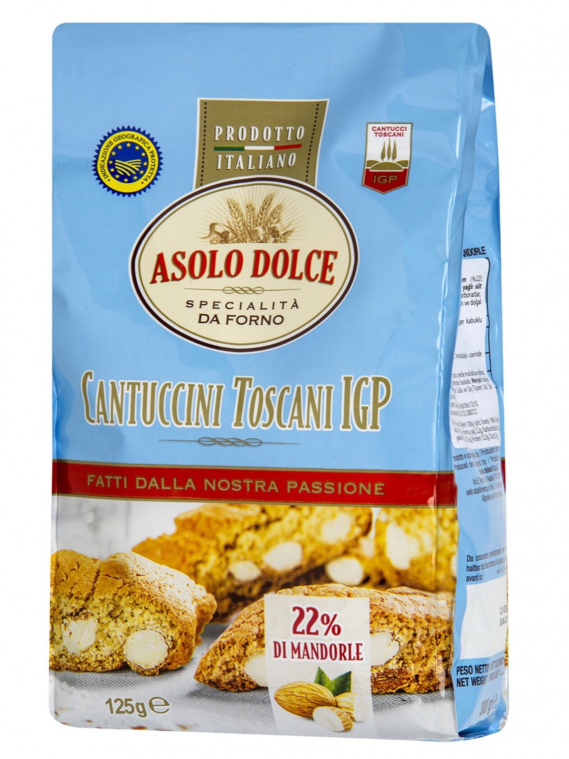 Ciastka Cantuccini Toscani IGP 125g - Asolo Dolce