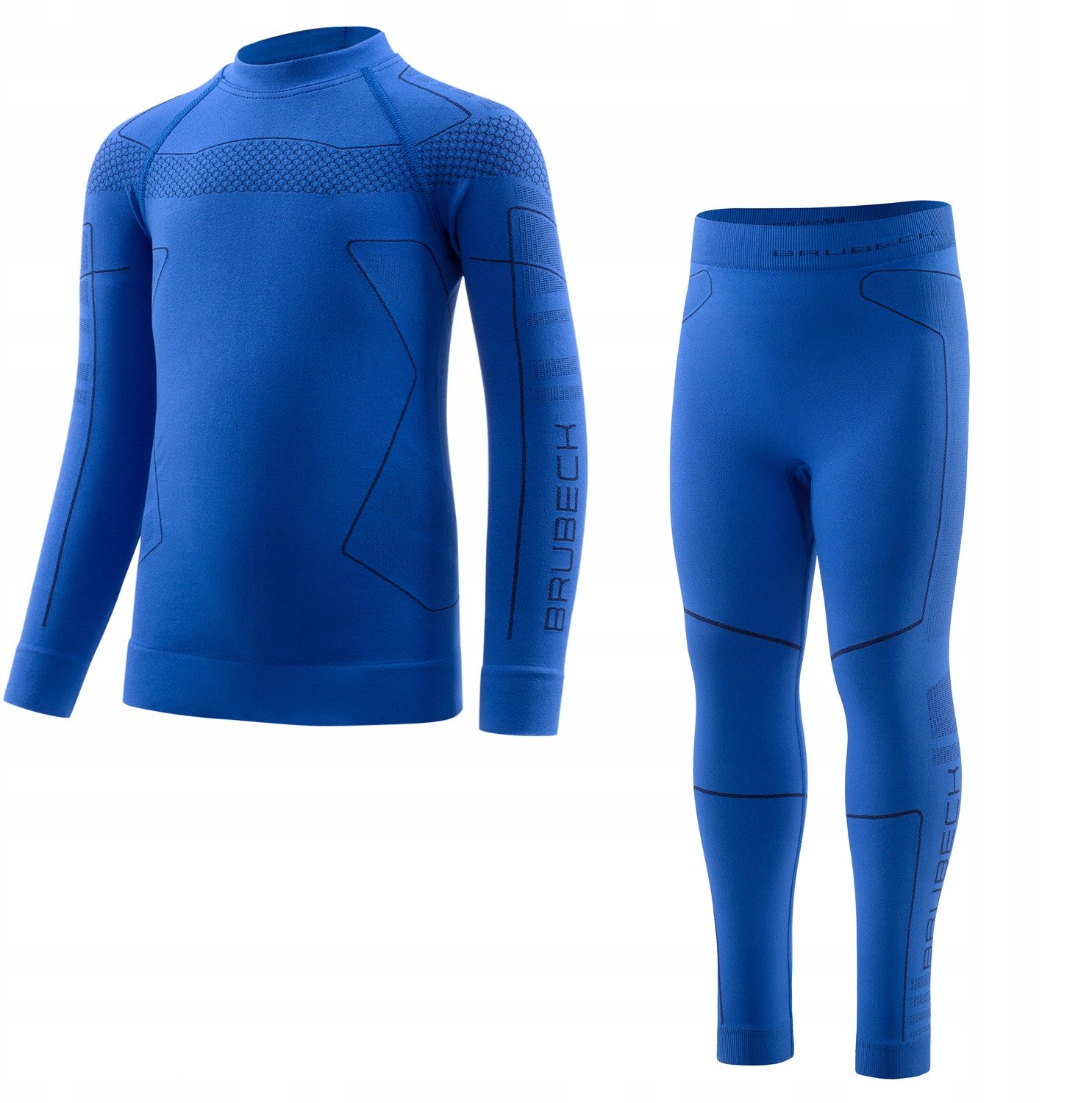 LS1611K Bluza dziecięca THERMO KIDS niebieski/ciemnoniebieski 104/110