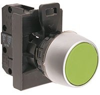 Spamel Przycisk sterowniczy kryty 1NO zielony ST22-KZ-10