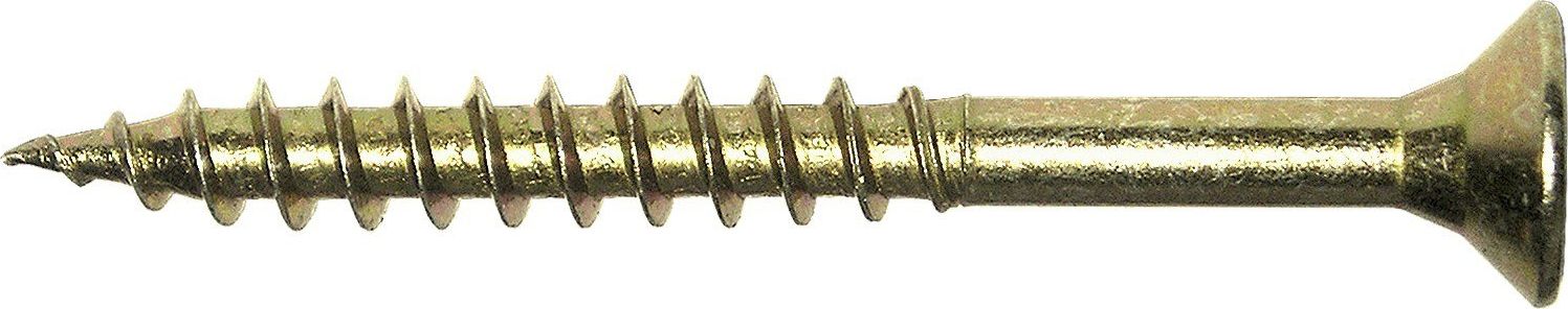 MCFIX WKRĘT DO DREWNA OCYNK ŻÓŁTY 6.0*130MM GWINT NIEPEŁNY