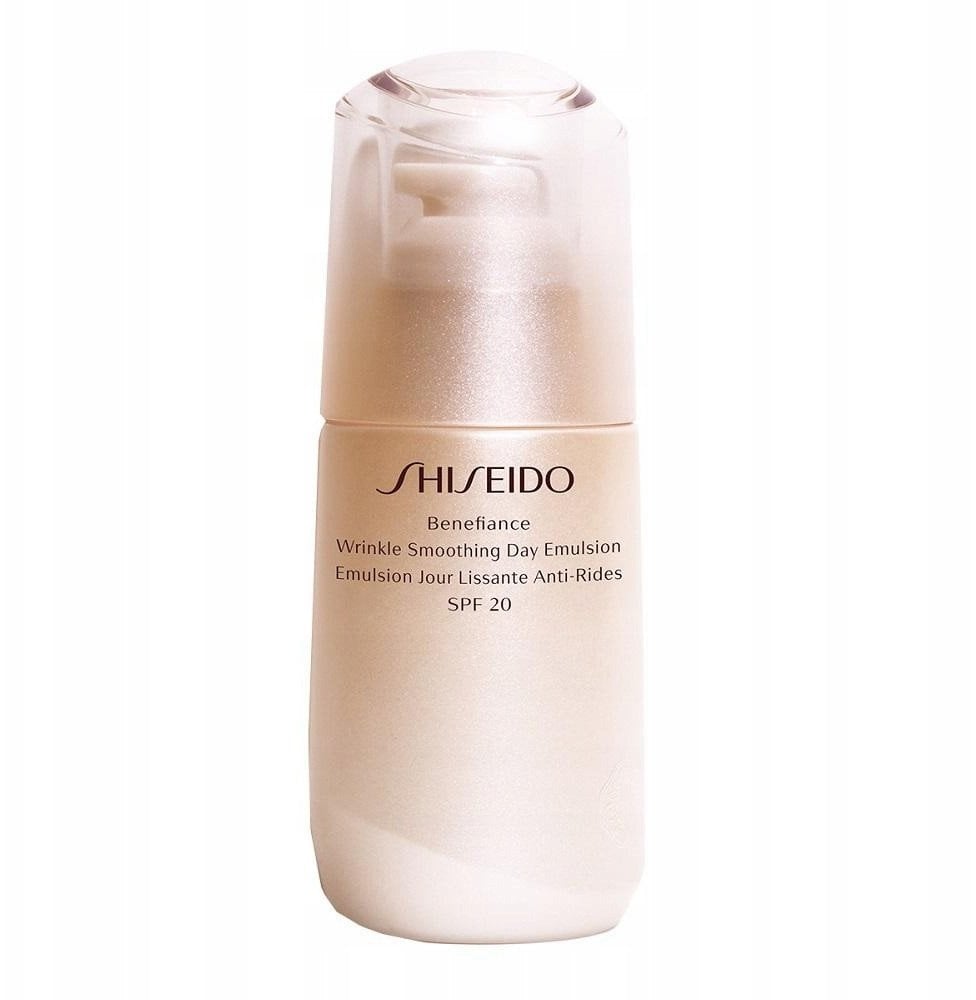 Shiseido Benefiance SPF 20 Emulsja wygładzająca zmarszczki na dzień 75ml