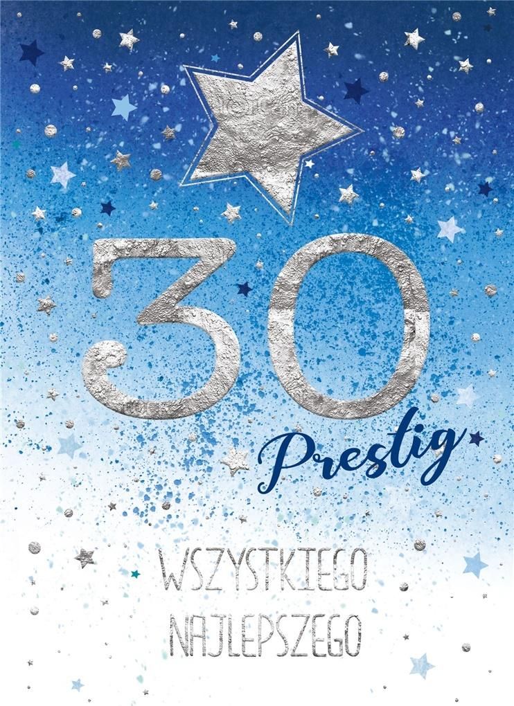 HENRY Karnet B6 30-ste urodziny