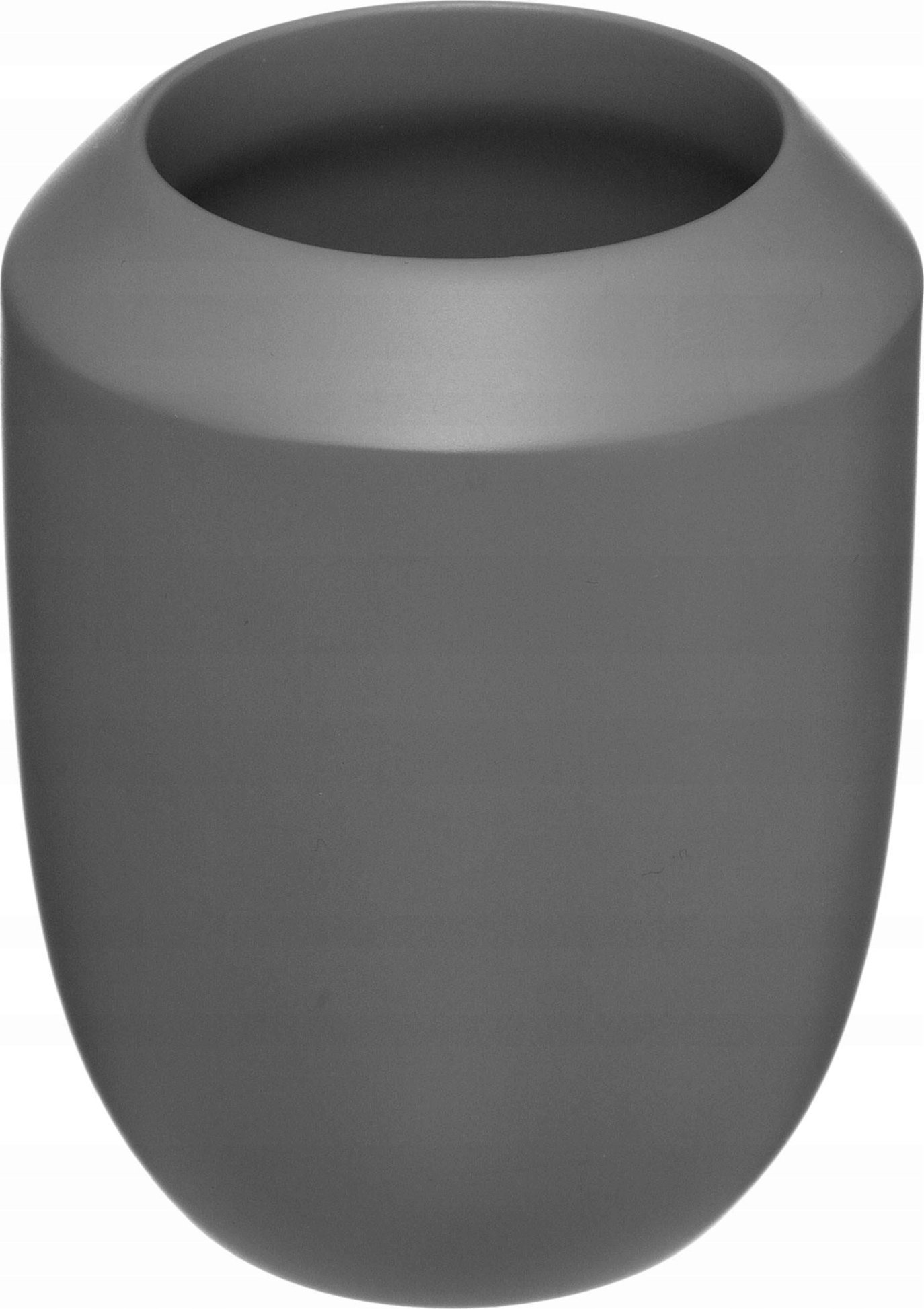 5five Kubek na szczoteczki do zębów TRIO, Ø 8 cm, szary