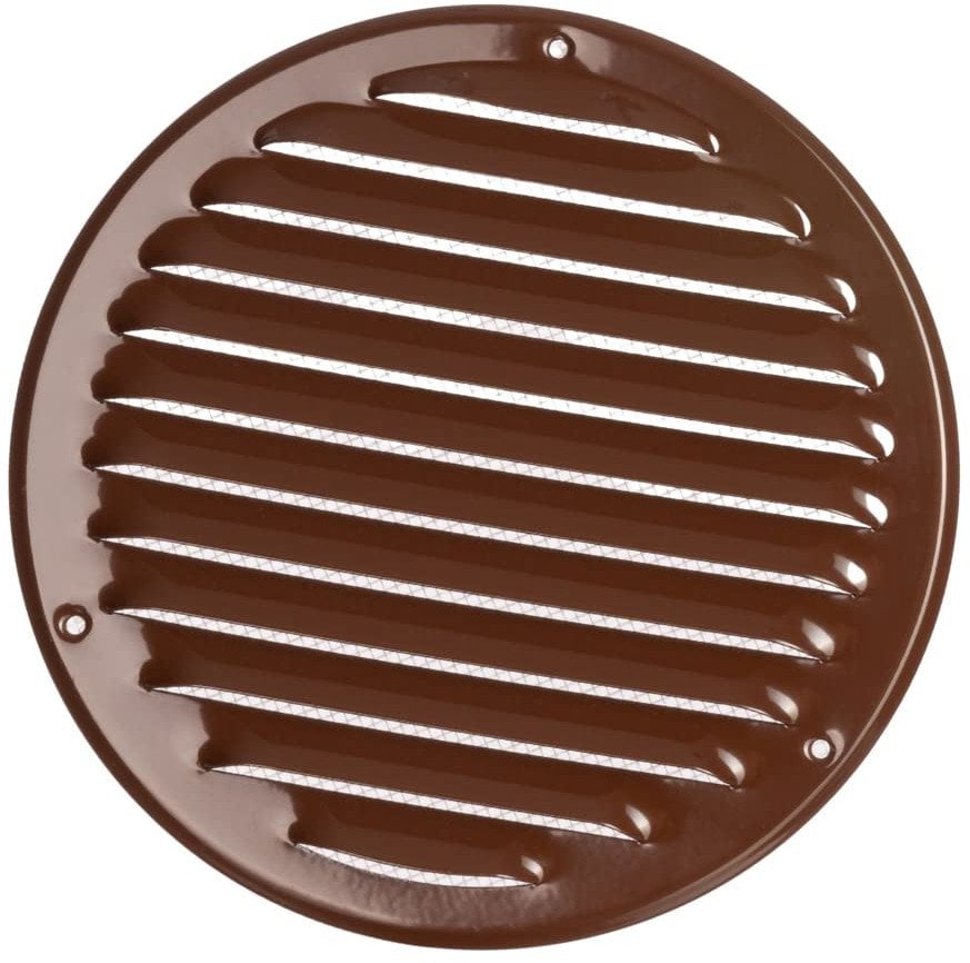 GRILLE METAL D160, BROWN