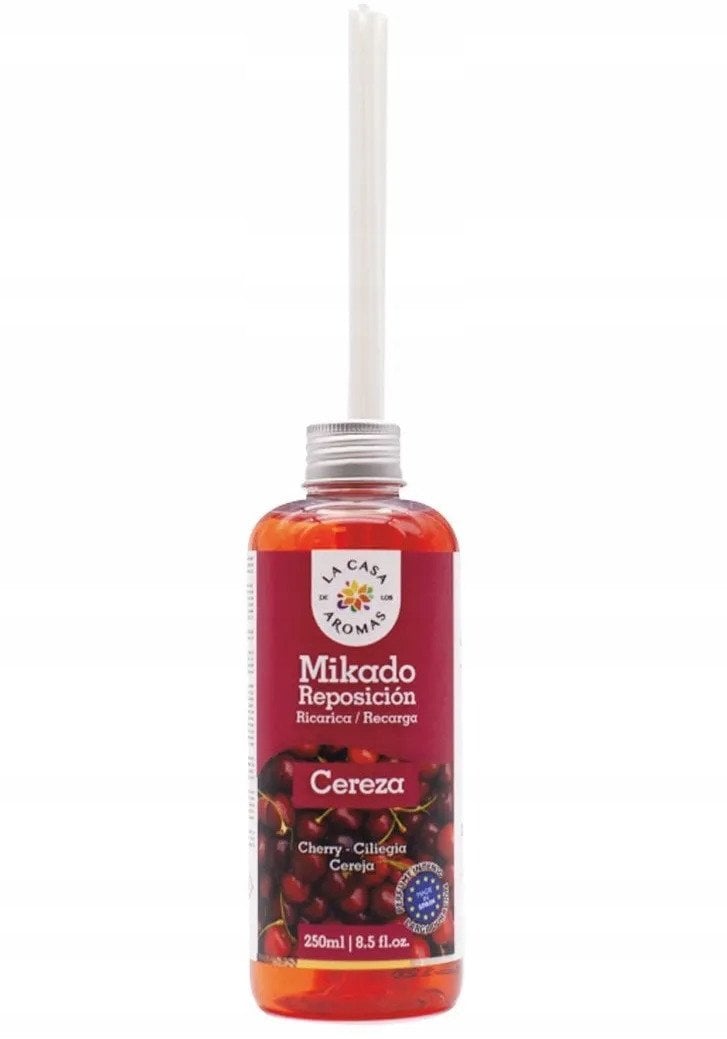 LA CASA DE LOS AROMAS_Mikado olejek zapachowy Wiśnia refill 250ml