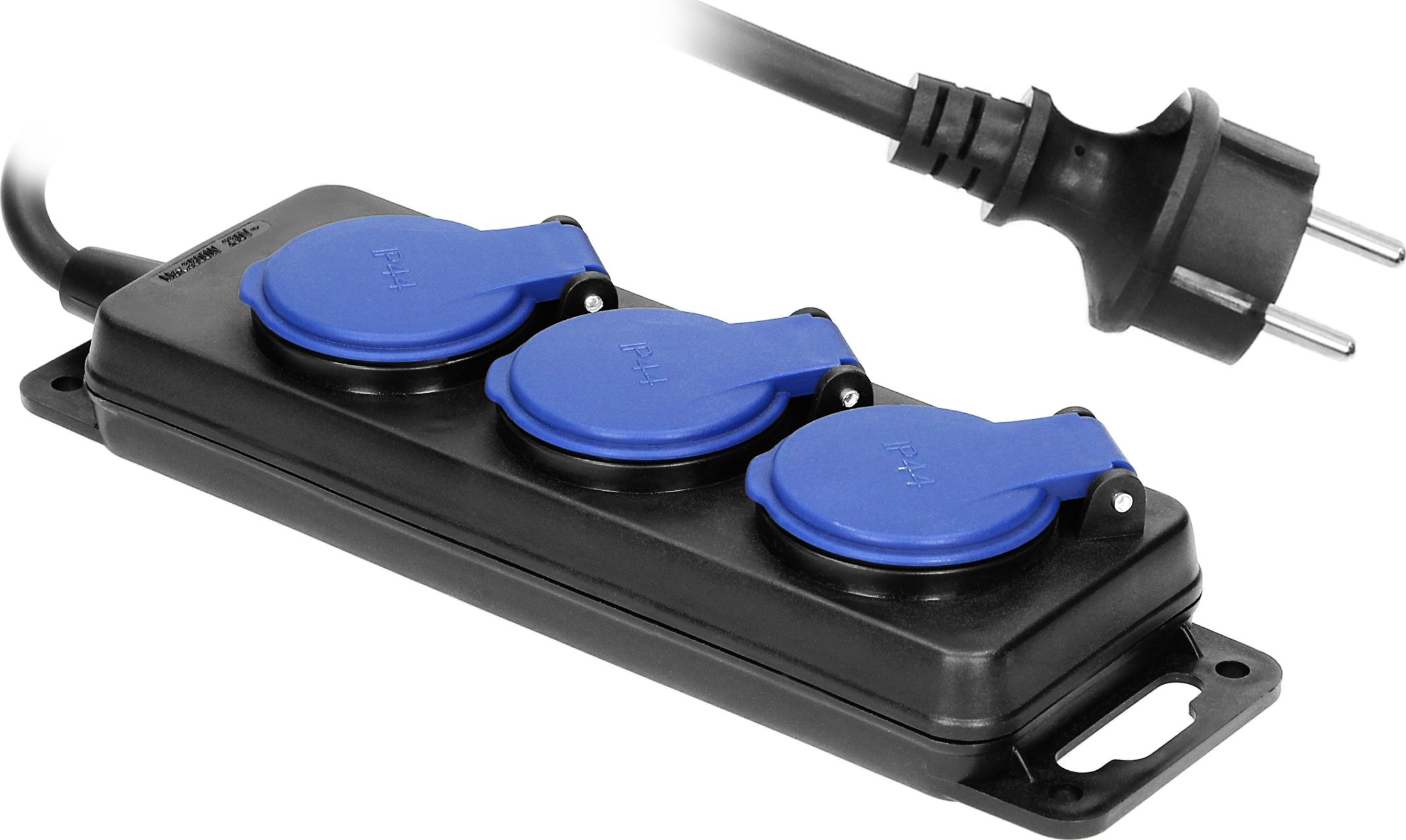 Listwa zasilająca Orno OR-AE-13158 3 gniazda 5 m czarna (OR-AE-13158/5M)