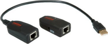 Adapter USB Roline Przedłużacz ROLINE USB 2.0 przez RJ45, maks. 50m