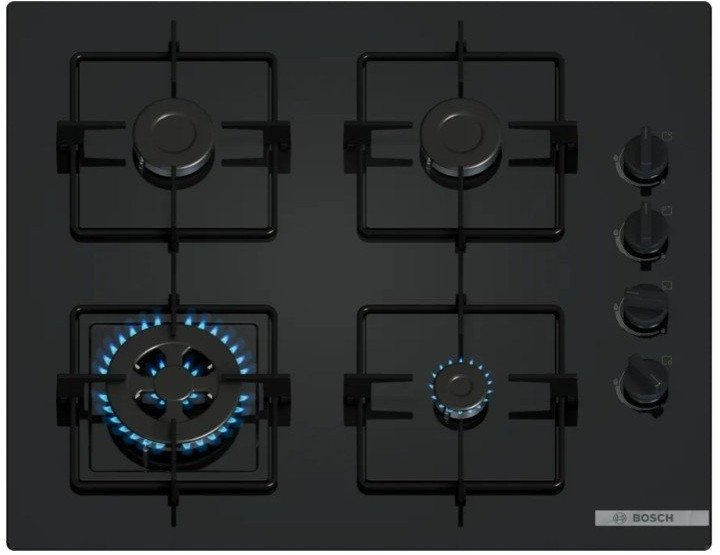 Płyta grzewcza Bosch Płyta gazowo-szklana POH6B6K30