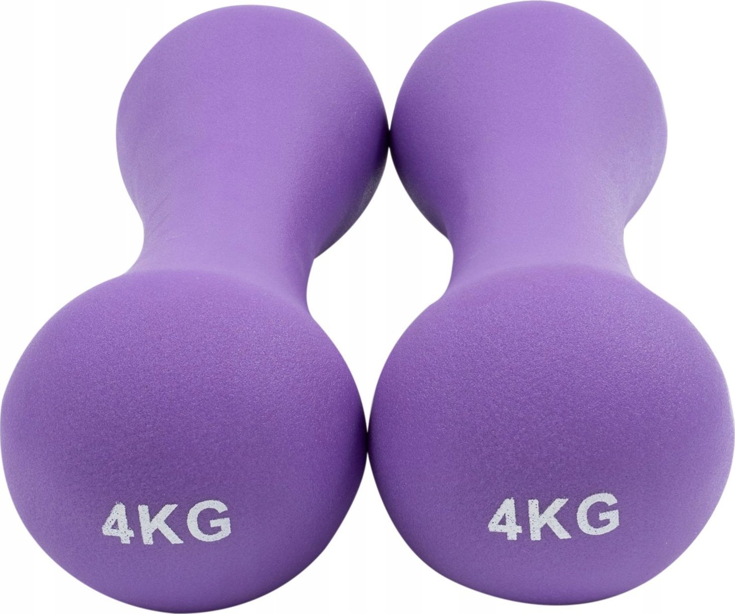 Spartan CIĘŻARKI ŻELIWNE POKRYTE NEOPRENEM 2 X 4 KG