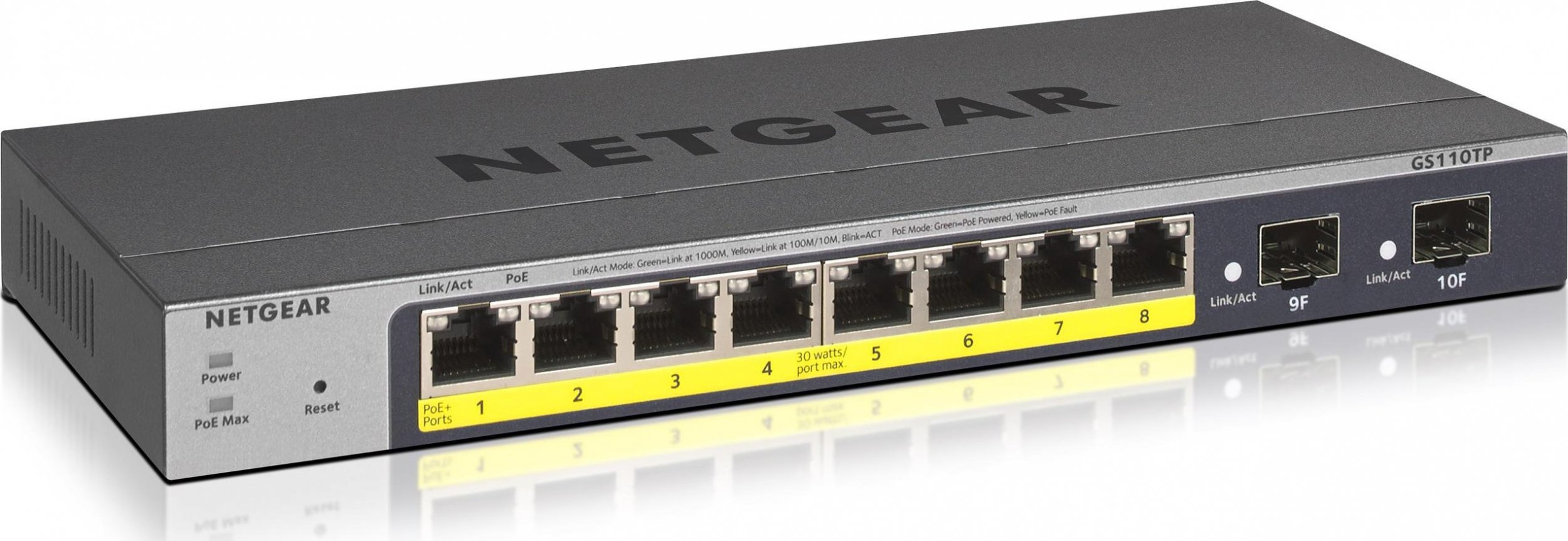 Switch NETGEAR GS110TP-300EUS