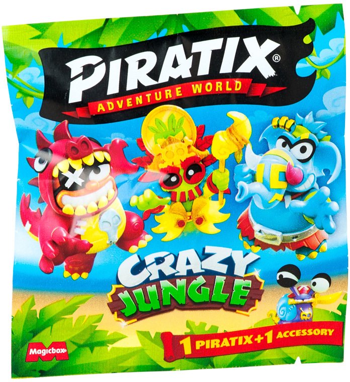 Figurka Magic Box Piratix Crazy Jungle - saszetka z figurką i akcesorium