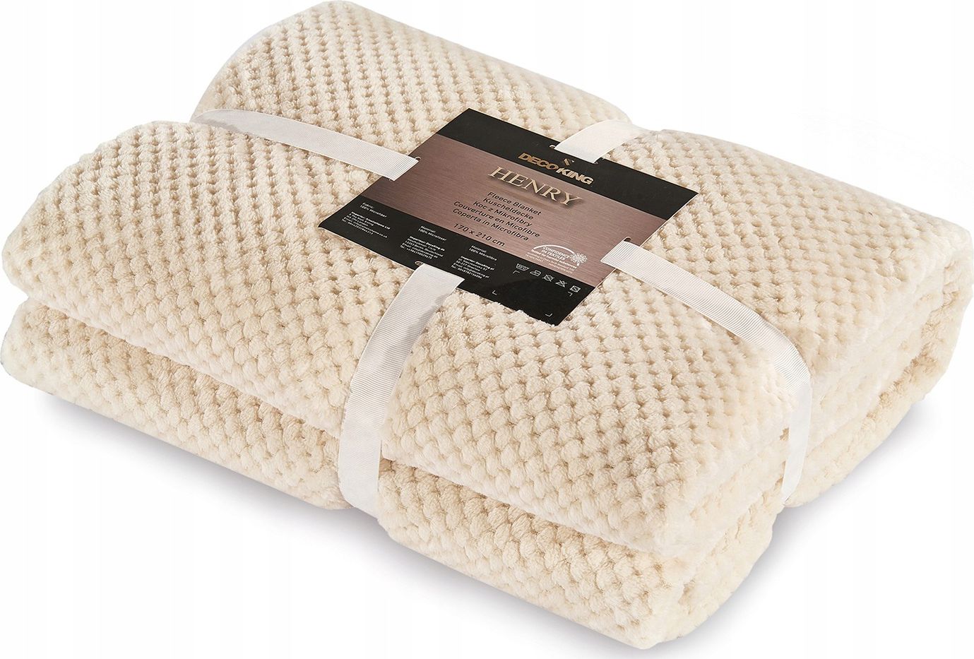 Decoking Koc Henry kremowy 150x200 cm (6581)