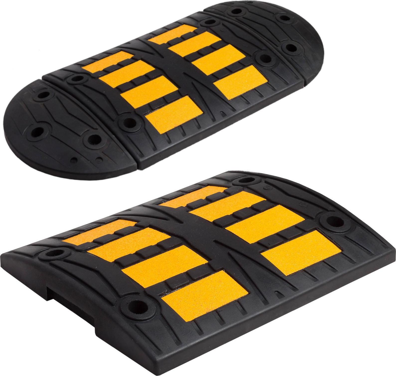 Pro-Line Próg podrzutowy zwalniający gumowy środkowy szer. 480x395x60mm