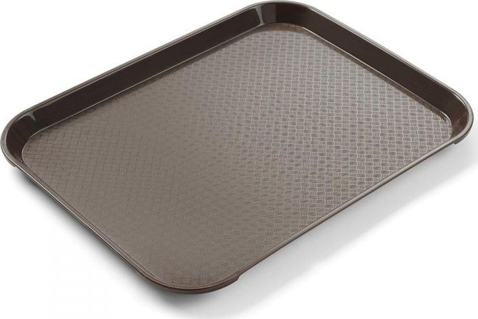 Hendi Mała taca tacka do serwowania Fast Food z polipropylenu Brązowa