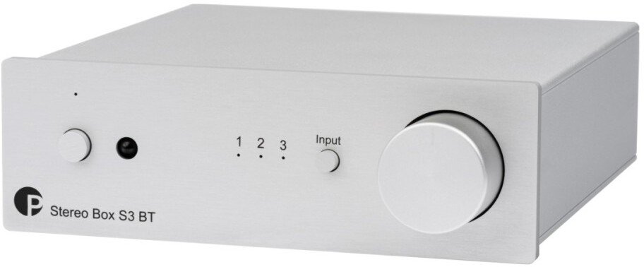 Pro-Ject Audio Systems Stereo Box S3 BT srebrny - zintegrowany wzmacniacz