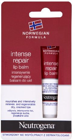 Neutrogena Formuła Norweska Balsam do ust intensywnie regenerujący 15ml - 516882500