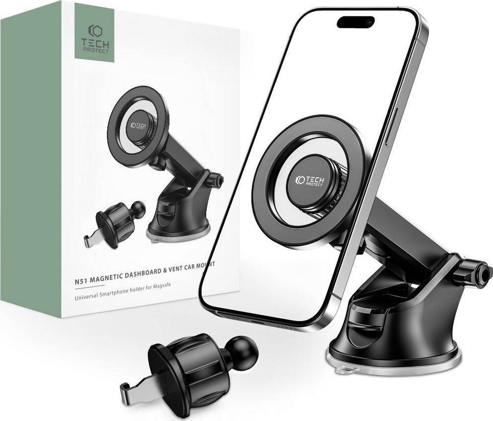 Tech-Protect Uchwyt magnetyczny do samochodu N51 MagSafe
