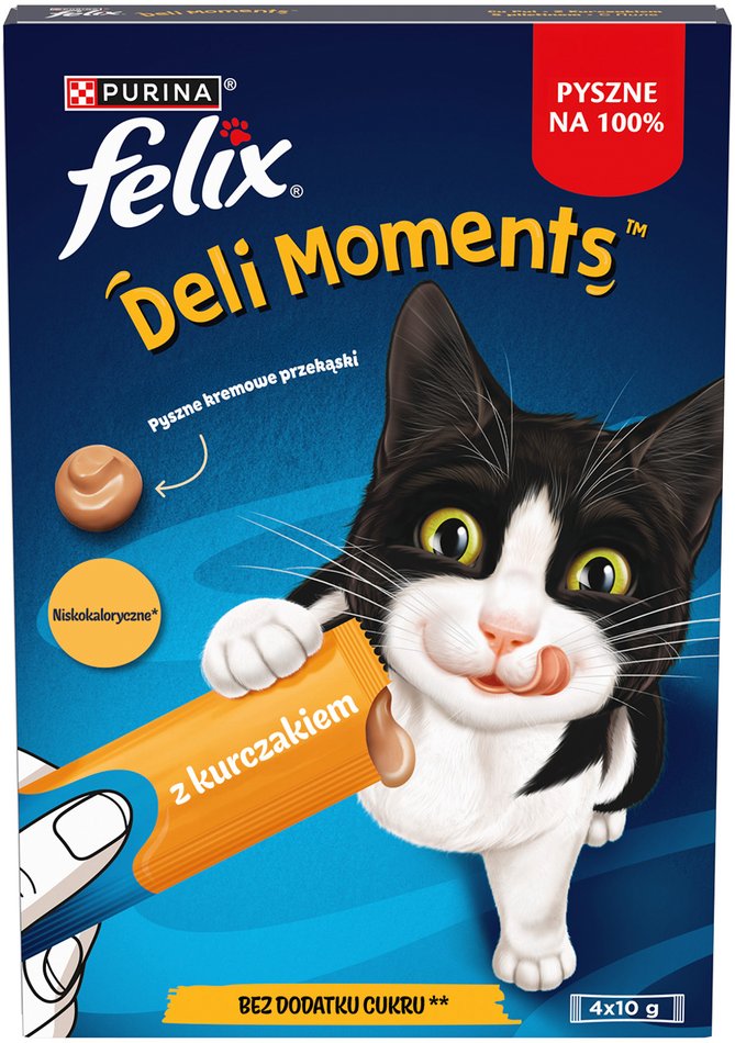 PURINA FELIX Deli Moments Chicken 4x10g