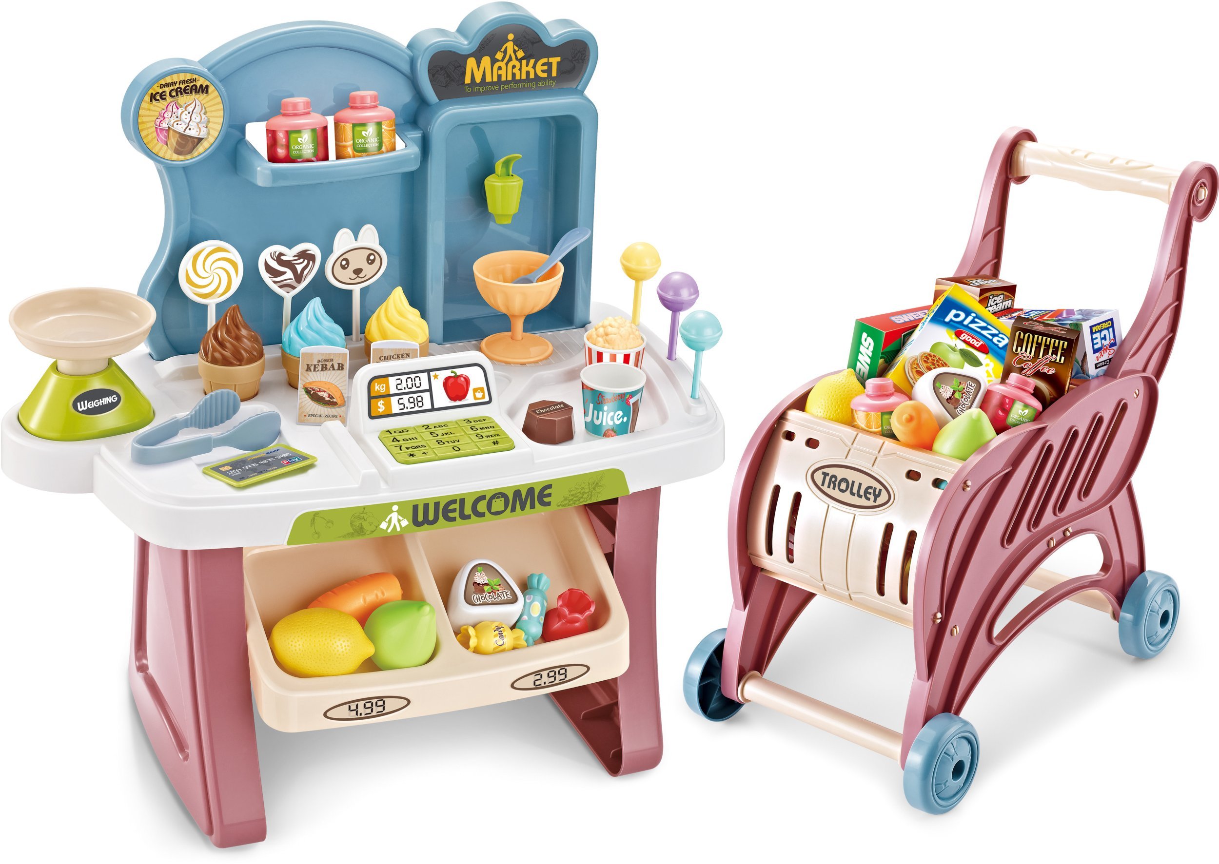 SUPERMARKET SET WITH SOUND_LIGHT