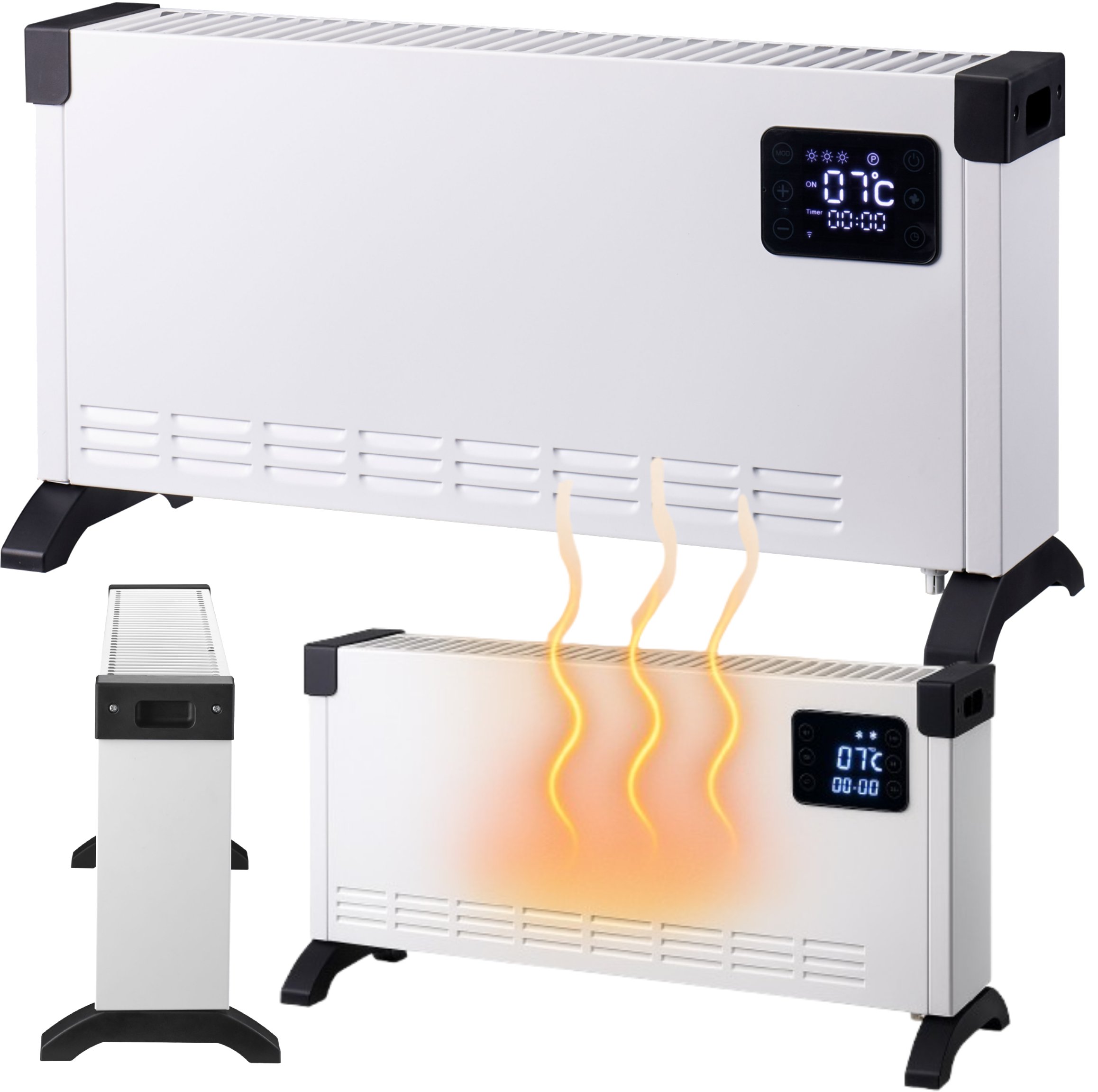 Grzejnik Platinet Smart elektryczny grzejnik WIFI TUYA 2000W biały