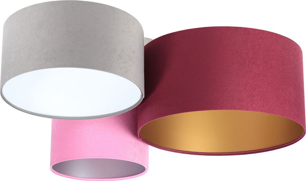 Lampa sufitowa Lumes Kolorowy nowoczesny plafon sufitowy - EXX61-Amisa