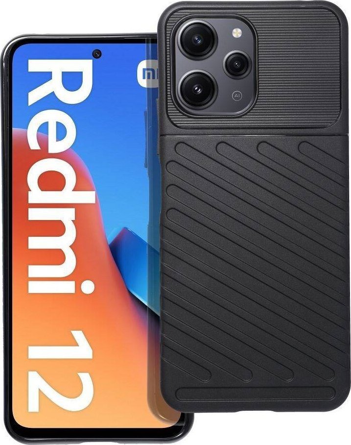 OEM Futerał THUNDER do XIAOMI Redmi 12 4G czarny