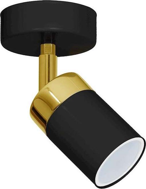 Kinkiet Milagro Kinkiet JOKER BLACK/GOLD 1xGU10 (MLP6123) - Eko-Light