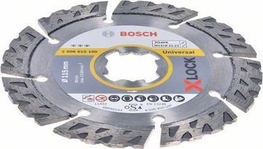 Bosch TARCZA DIAMENTOWA UNIWERSAL 115*2 X-LOCK
