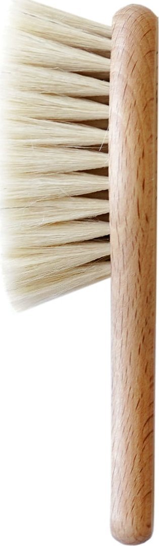 Lullalove Miękka szczotka dla niemowląt Włosie kozie